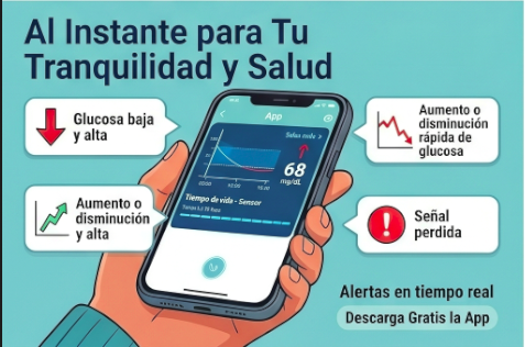 Qi-Trax Sensor continuo de glucosa
