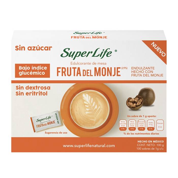 Monk Fruit Endulcorante SuperLife